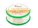 Cyna z topnikiem 0,70mm 0,25kg S-Sn99Cu1-1.1.3  PB FREE