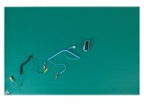 Mata ESD komplet stołowa zielona GD508 0,6mx0,9m x2mm