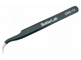 Pinceta antystatyczna ESD SL-15 odgięta