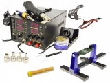 Stacja Lutownicza 853D5A +Uchwyt PCB +Cyna
