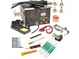 Stacja Lutownicza WEP 853DA 5w1 15V +DODATKI PACK5