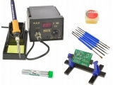 Stacja lutownicza WEP 937D+ 75W +Narzędzia Uchwyt PCB PASTA CYNA