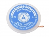 Taśma ssąca plecionka wick do rozlutowywania 2.5mm 1.6m AMASAN