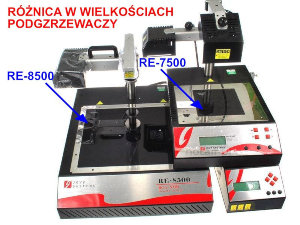 Jovy RE-8500 porównanie Jovy RE-7500