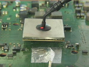 RE-8500 demontaż układu SMD